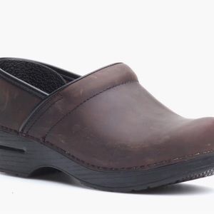 Dansko Brown Leather Clogs size 38